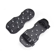 Load image into Gallery viewer, 1 Pair Gardening Soil Loosening Shoe Lawn Nail Shoes Garden Inflatable Soil Loosening Shoes Self-Leveling Epoxy Gardening Tools