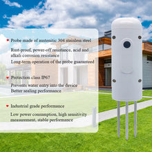 Load image into Gallery viewer, Tuya Smart Zigbee Soil Tester Temperature and Humidity Meter Waterproof Moisture Garden Irrigation Home Assistant