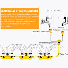 Load image into Gallery viewer, 360° Auto Rotating Lawn Sprinklers Garden Spray Grass Watering Irrigation System