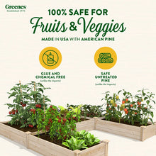 Load image into Gallery viewer, Wood Raised Garden Bed