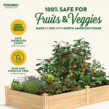 Load image into Gallery viewer, 2 Ft. X 8 Ft. X 14 In. Original Cedar Raised Garden Bed