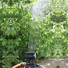 Load image into Gallery viewer, Garden Automatic Sprinkler 16 Water Outlets 180° Rotating for Home, Farm, Lawn, Backyard, Garden Irrigation System Water Sprayer