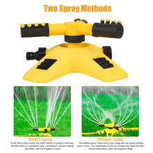 Load image into Gallery viewer, 360° Auto Rotating Lawn Sprinklers Garden Spray Grass Watering Irrigation System