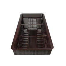 Load image into Gallery viewer, Large Brown Plastic Elevated Raised Garden Bed (19.8 In. L X 44.5 In. W X 15.3 In. H)