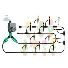 Load image into Gallery viewer, Mini Garden Watering Timer Automatic Electronic Home Garden Irrigation Timer Controller System Autoplay Irrigator