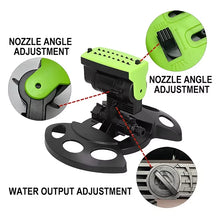 Load image into Gallery viewer, Garden Automatic Sprinkler 16 Water Outlets 180° Rotating for Home, Farm, Lawn, Backyard, Garden Irrigation System Water Sprayer