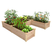 Load image into Gallery viewer, Wood Raised Garden Bed