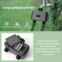 Load image into Gallery viewer, Wifi/Zigbee Automatic Water Timer with Gateway Dual Hose Garden Irrigation Watering System Sprinkler Programmer Support Alexa