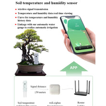 Load image into Gallery viewer, Tuya Smart Zigbee Soil Tester Temperature and Humidity Meter Waterproof Moisture Garden Irrigation Home Assistant