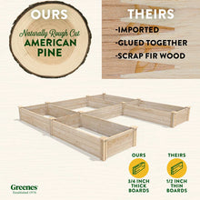 Load image into Gallery viewer, Wood Raised Garden Bed