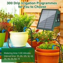 Load image into Gallery viewer, Solar Irrigation System for Garden Balcony Automatic Drip Irrigation DIY Garden Watering System Drip Hose Irrigation Outdoor Use