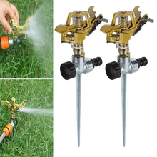 Load image into Gallery viewer, Garden Sprinkler 360° Rotation Irrigation Watering System Automatic Agriculture Lawn Farm Greenhouse Plant Watering Sprinkler