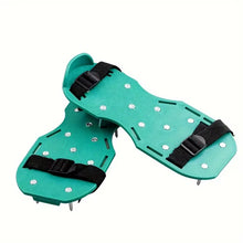 Load image into Gallery viewer, 1 Pair Gardening Soil Loosening Shoe Lawn Nail Shoes Garden Inflatable Soil Loosening Shoes Self-Leveling Epoxy Gardening Tools