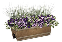 Load image into Gallery viewer, Classic Home and Garden 1073D-265R Jameson planters, 24&quot; Deck Rail, Distressed Oak